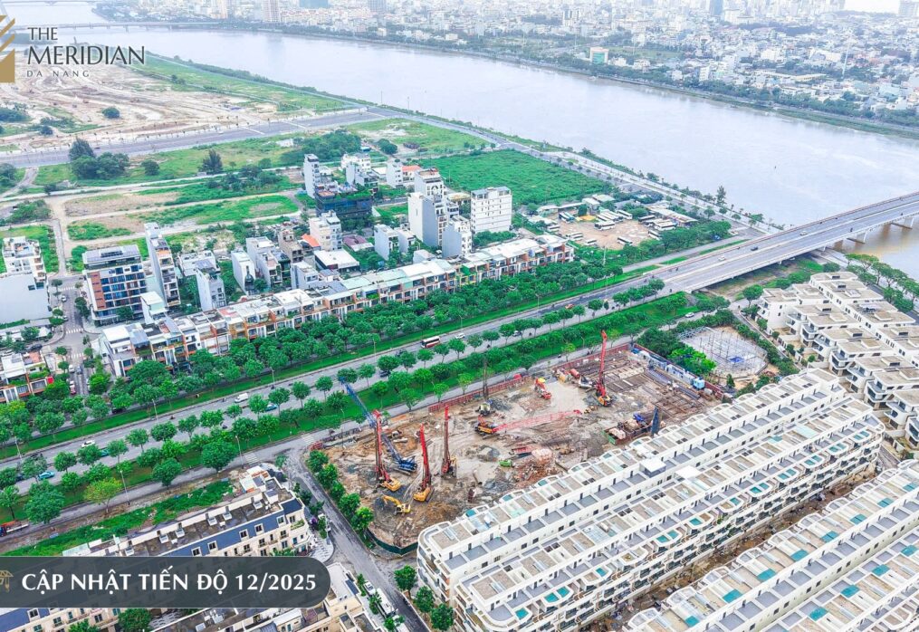Cập nhật tiến độ mới nhất dự án The Meridian (Đầu tháng 12/2025)