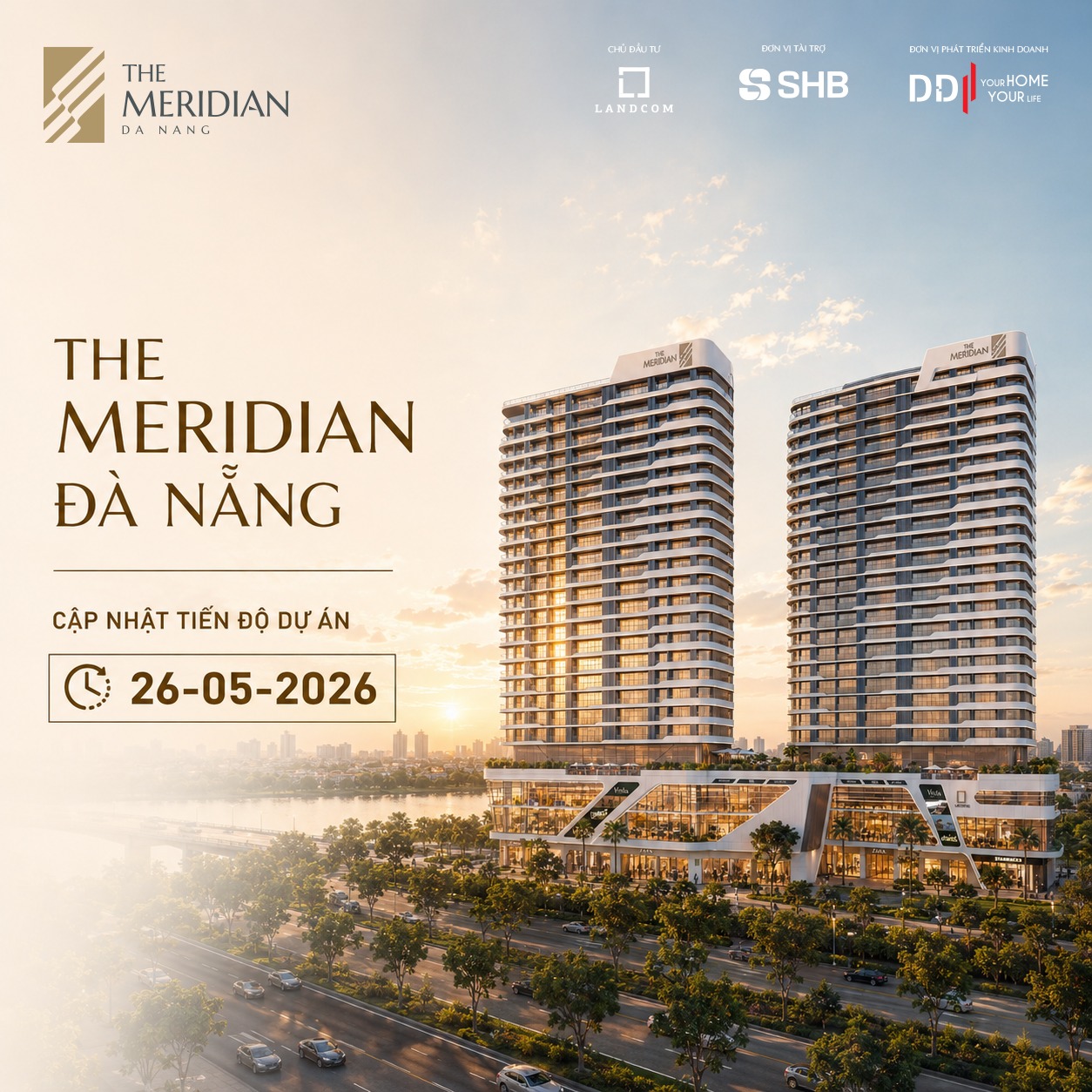 Cập nhật tiến độ The Meridian Đà Nẵng