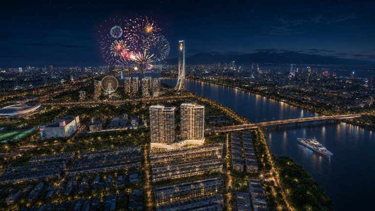 The Meridian Đà Nẵng – Căn hộ sông Hàn ngắm trọn vẹn pháo hoa quốc tế