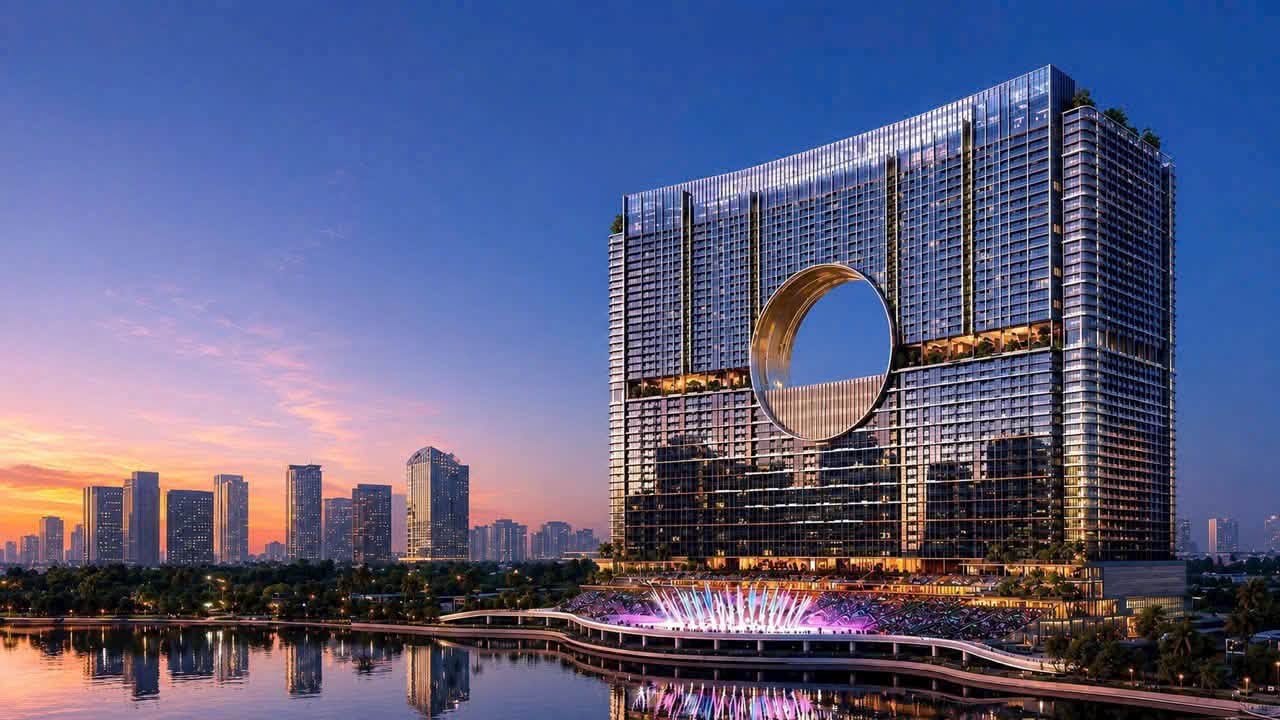 Tâm điểm Downtown: Sun Galaxy Complex - Khán Đài Pháo Hoa DIFF