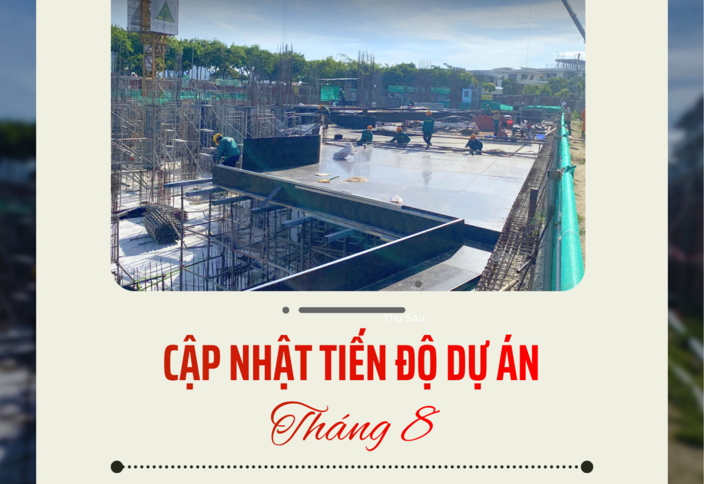Cập Nhật Tiến Độ Tháng 8/2026 Dự Án The Meridian Đà Nẵng