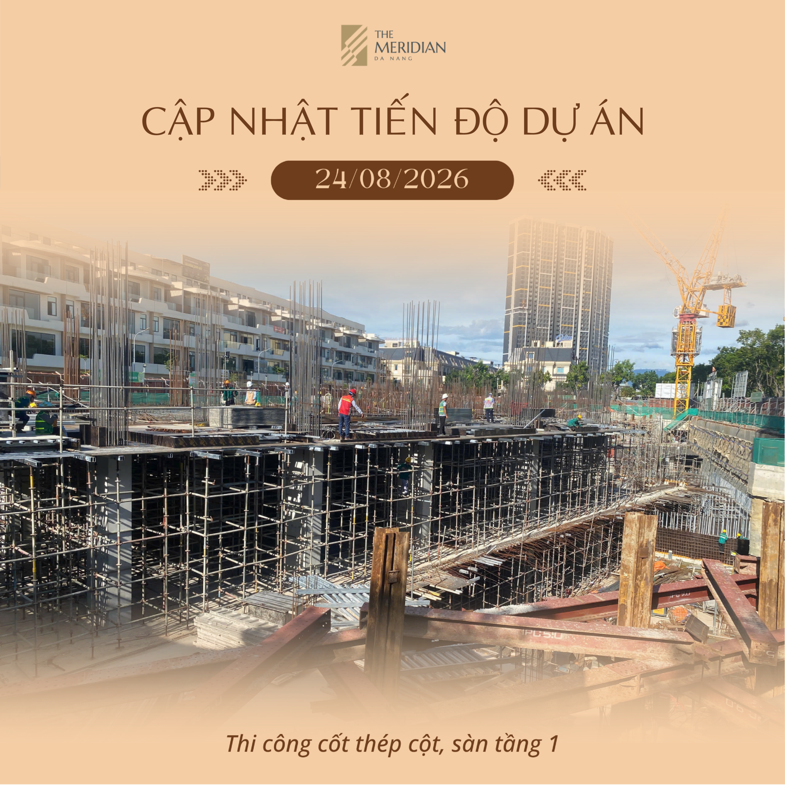 Cập nhật tiến độ dự án tháng 8
