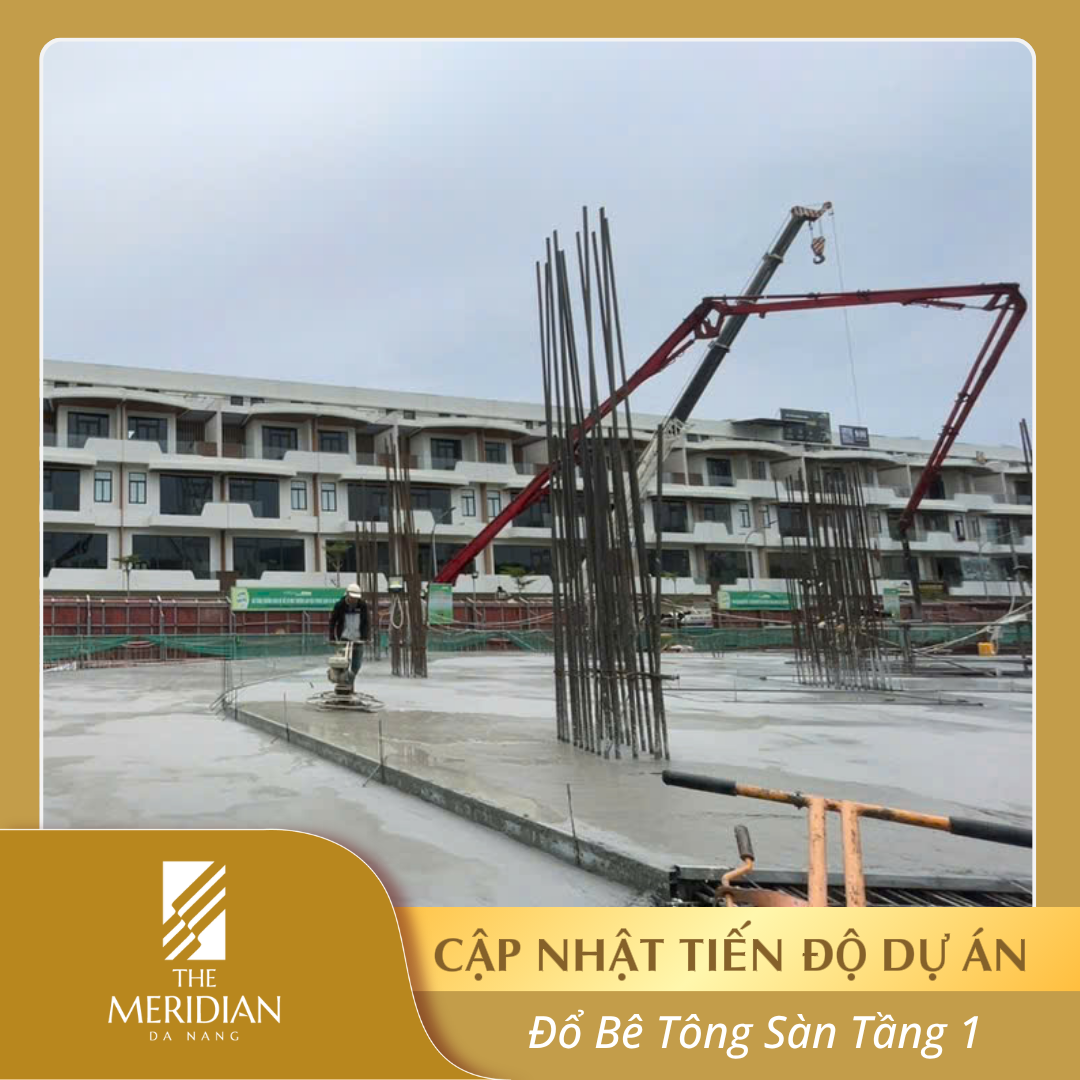 Cập nhật tiến độ tháng 9 dự án The Meridian Đà Nẵng