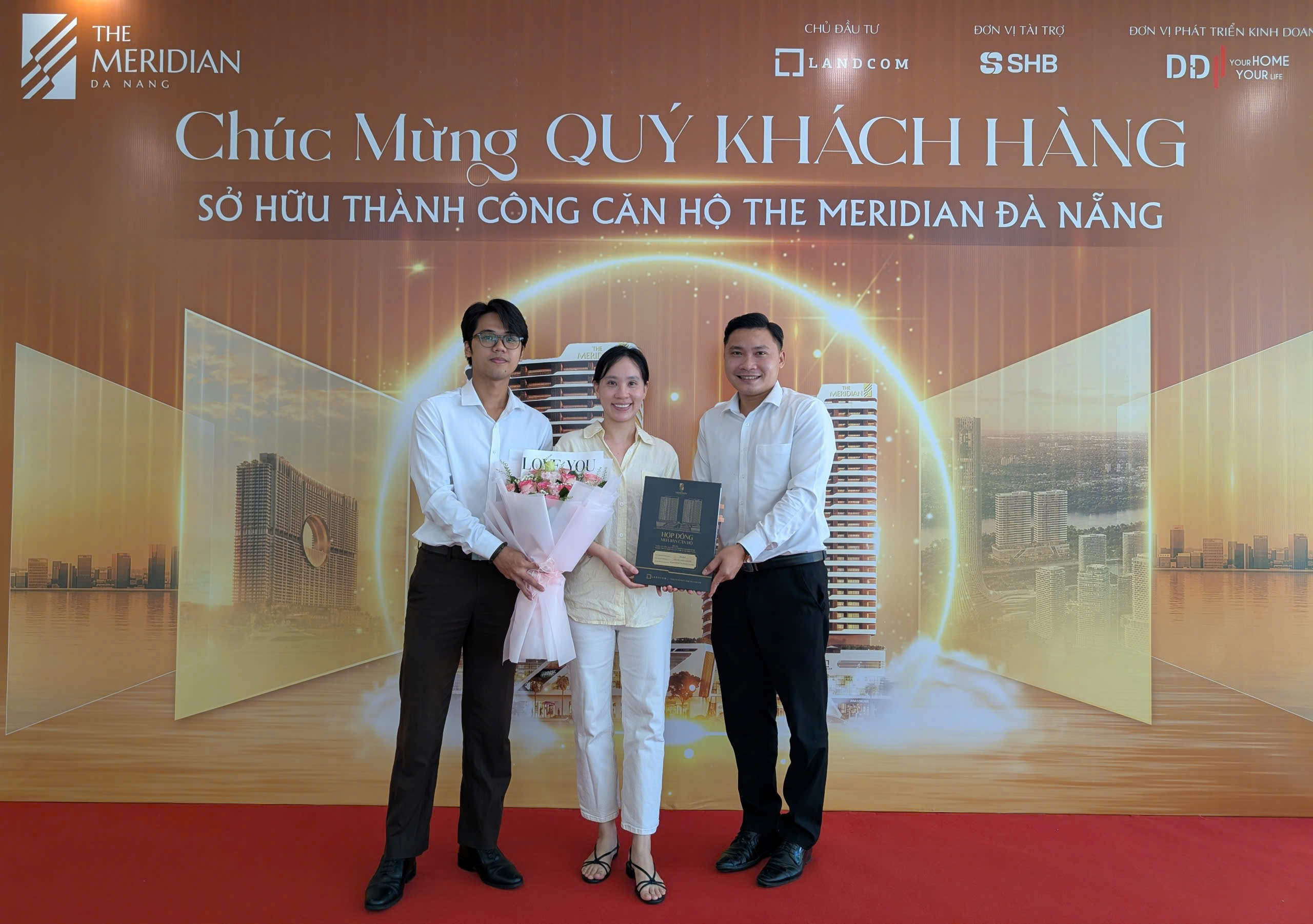 Chúc mừng những chủ nhân đầu tiên sở hữu căn hộ The Meridian Đà Nẵng