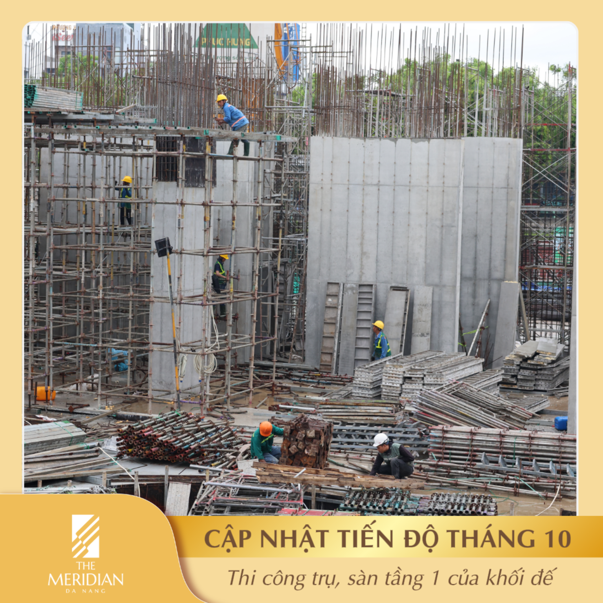 Tiến độ tháng 10
