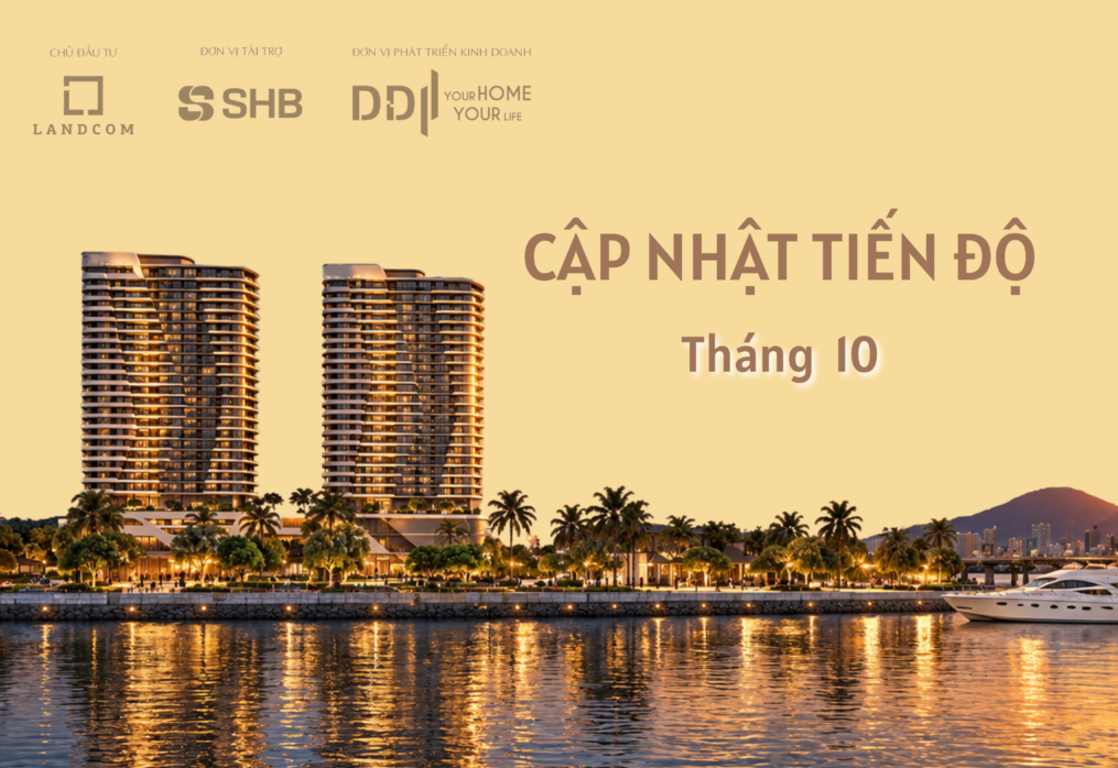 Tiến Độ The Meridian Đà Nẵng Tháng 10: Thi Công Trụ Và Sàn Tầng 1 Khối Đế Vững Chắc