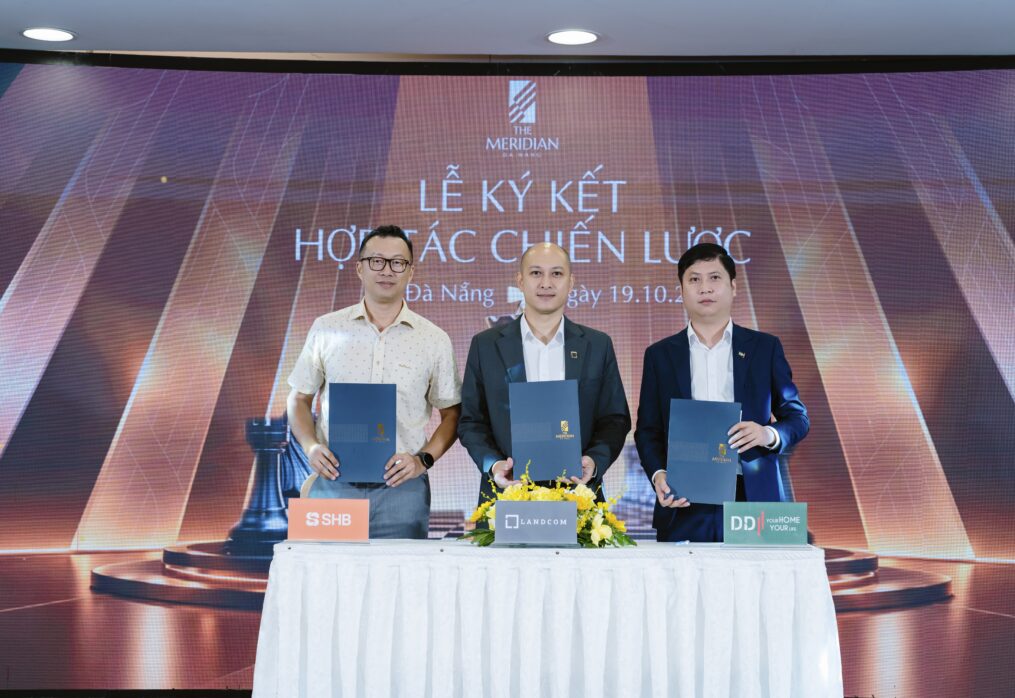 LANDCOM, SHB Và DDI Ký Kết Hợp Tác Chiến Lược Dự Án The Meridian Đà Nẵng